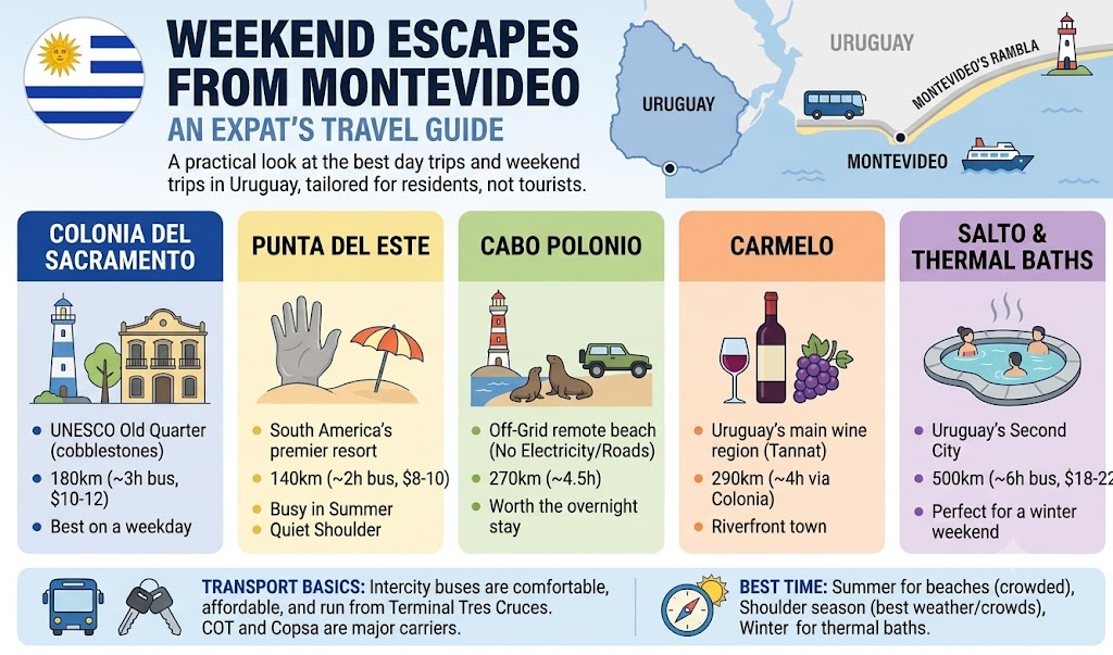 Day Trips from Montevideo: The Expat's Weekend Guide